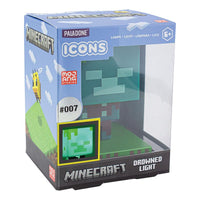 MINECRAFT - Zombie noyé - Lampe Icone 10cm