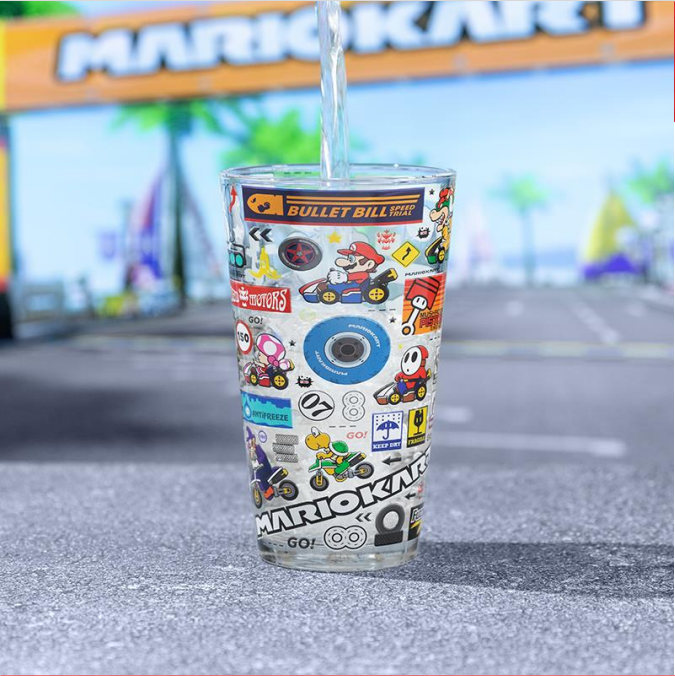 SUPER MARIO - Mario Kart - Verre