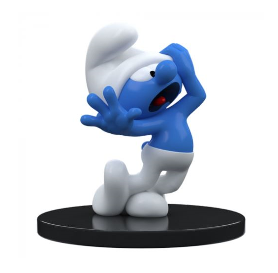 SCHTROUMPF - Schtroumpf Maladroit - Figurine 11cm