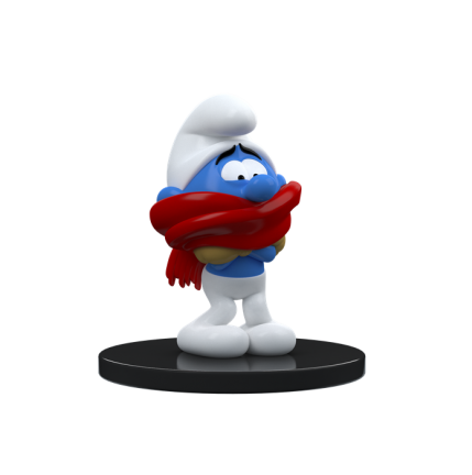 SCHTROUMPF - Schtroumpf Frileux - Figurine 11cm