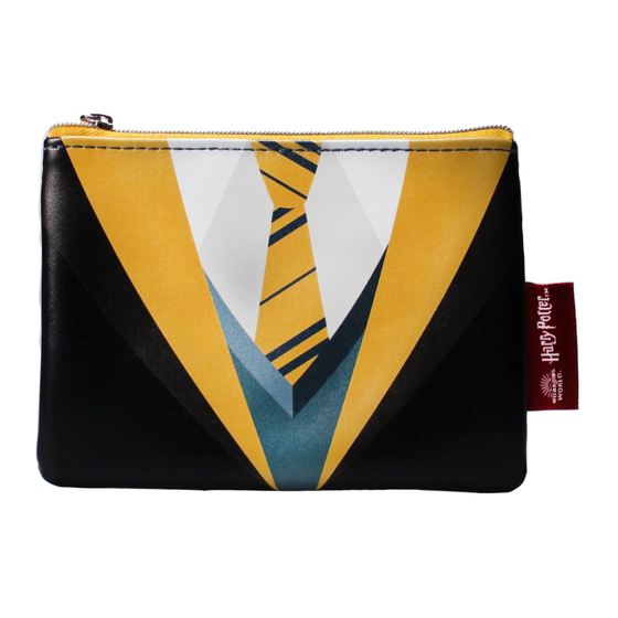 HARRY POTTER - Uniforme Poufsouffle - Petit Porte-Monnaie 9 x 13cm