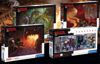 DONJONS ET DRAGONS - Personnages - Puzzle Panorama 1000P