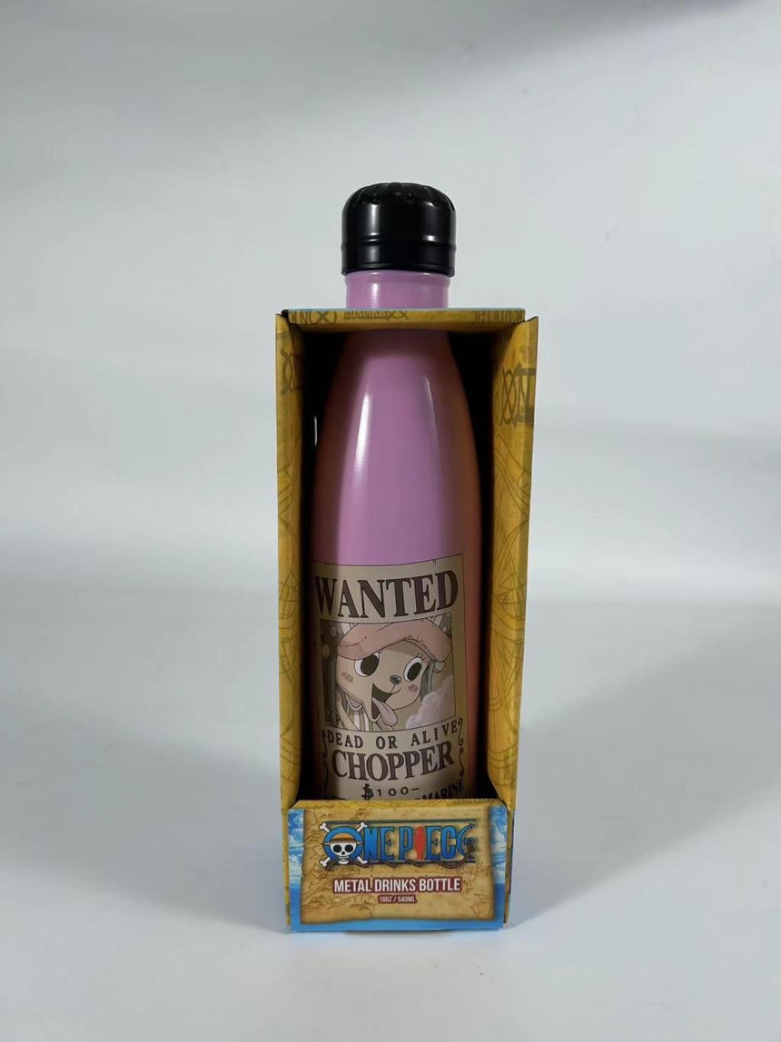ONE PIECE - Chopper Wanted - Bouteille en métal - 540 ml