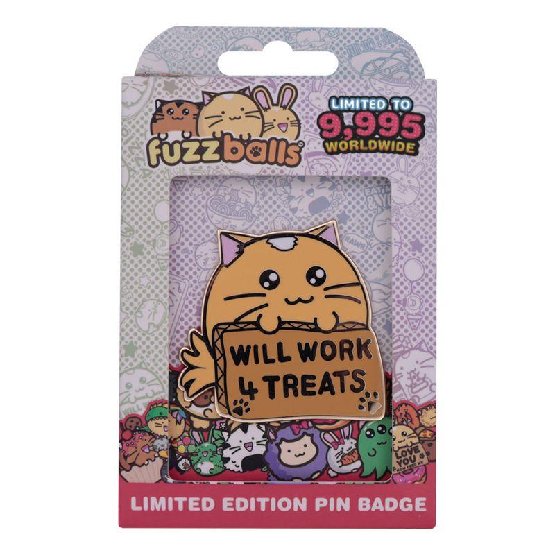 FUZZBALLS - Whisky will work 4 treats - Pin's Edition Limitée
