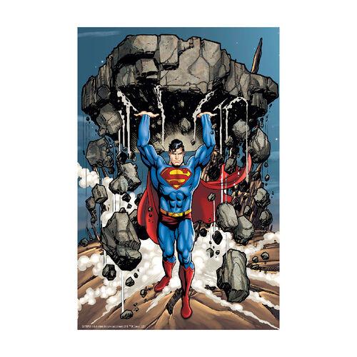 SUPERMAN - Super Strength - Puzzle lenticulaire 3D 300P '46x31cm'