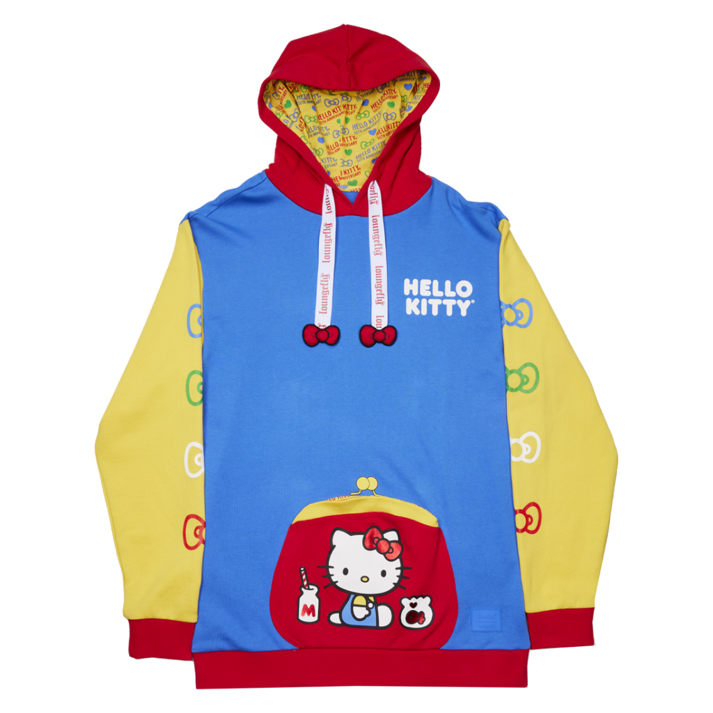 HELLO KITTY - 50ème Anniversaire - Hoodie Unisex Loungefly (M)