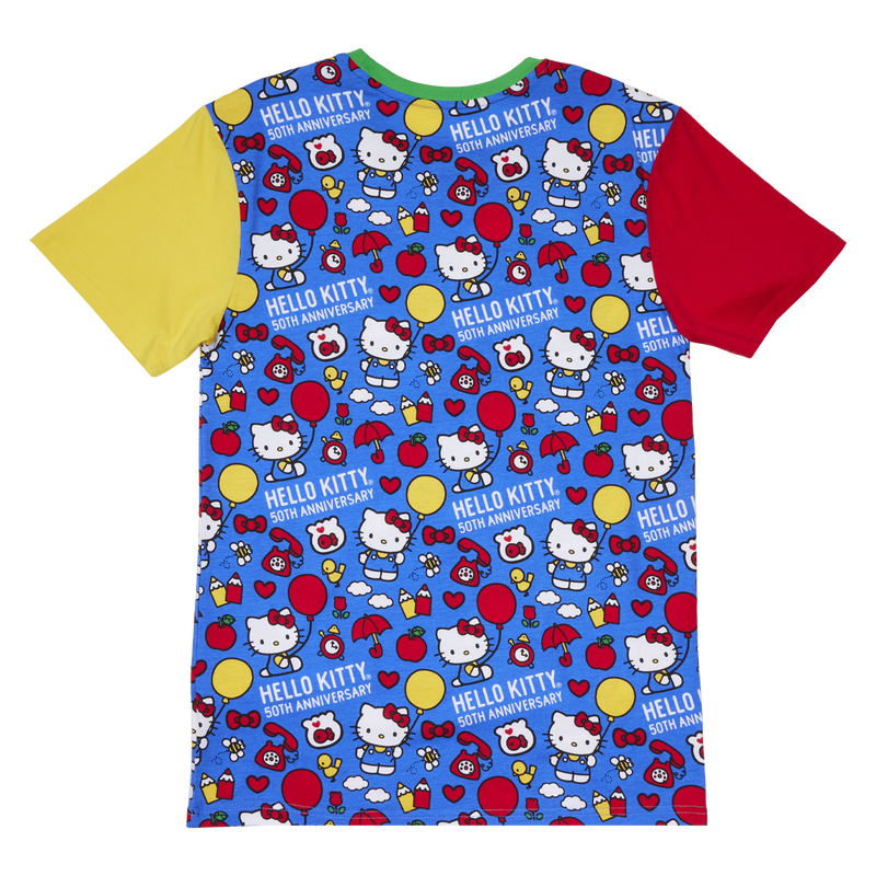 HELLO KITTY - 50ème Anniversaire - T-Shirt Unisex Loungefly (L)