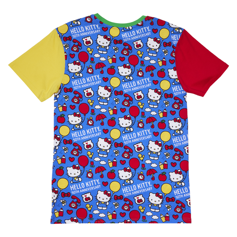 HELLO KITTY - 50ème Anniversaire - T-Shirt Unisex Loungefly (M)
