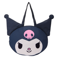 SANRIO - Kuromi - Oversize Canvas Tote Bag LoungeFly