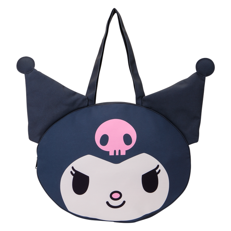 SANRIO - Kuromi - Oversize Canvas Tote Bag LoungeFly