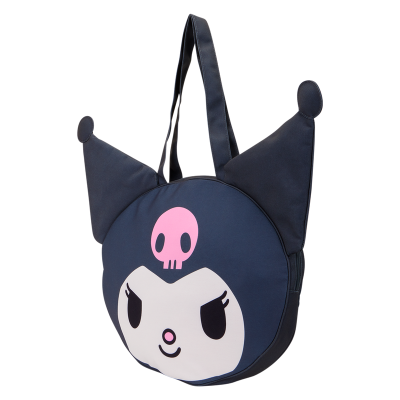 SANRIO - Kuromi - Oversize Canvas Tote Bag LoungeFly