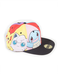 POKEMON - Multi Pop Art - Casquette Snapback