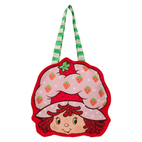 CHARLOTTE AUX FRAISES - Oversize Canvas Tote Bag LoungeFly