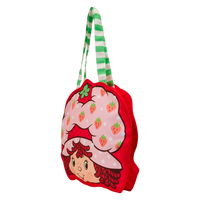 CHARLOTTE AUX FRAISES - Oversize Canvas Tote Bag LoungeFly