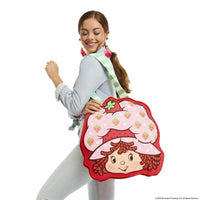 CHARLOTTE AUX FRAISES - Oversize Canvas Tote Bag LoungeFly