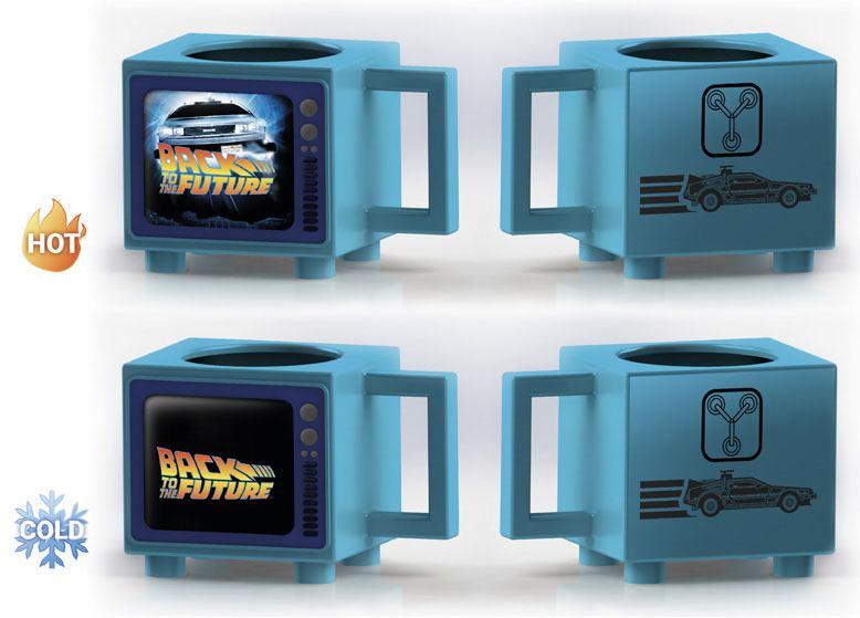 RETOUR VERS LE FUTUR - Convecteur temporel - Mug TV thermo 500ml