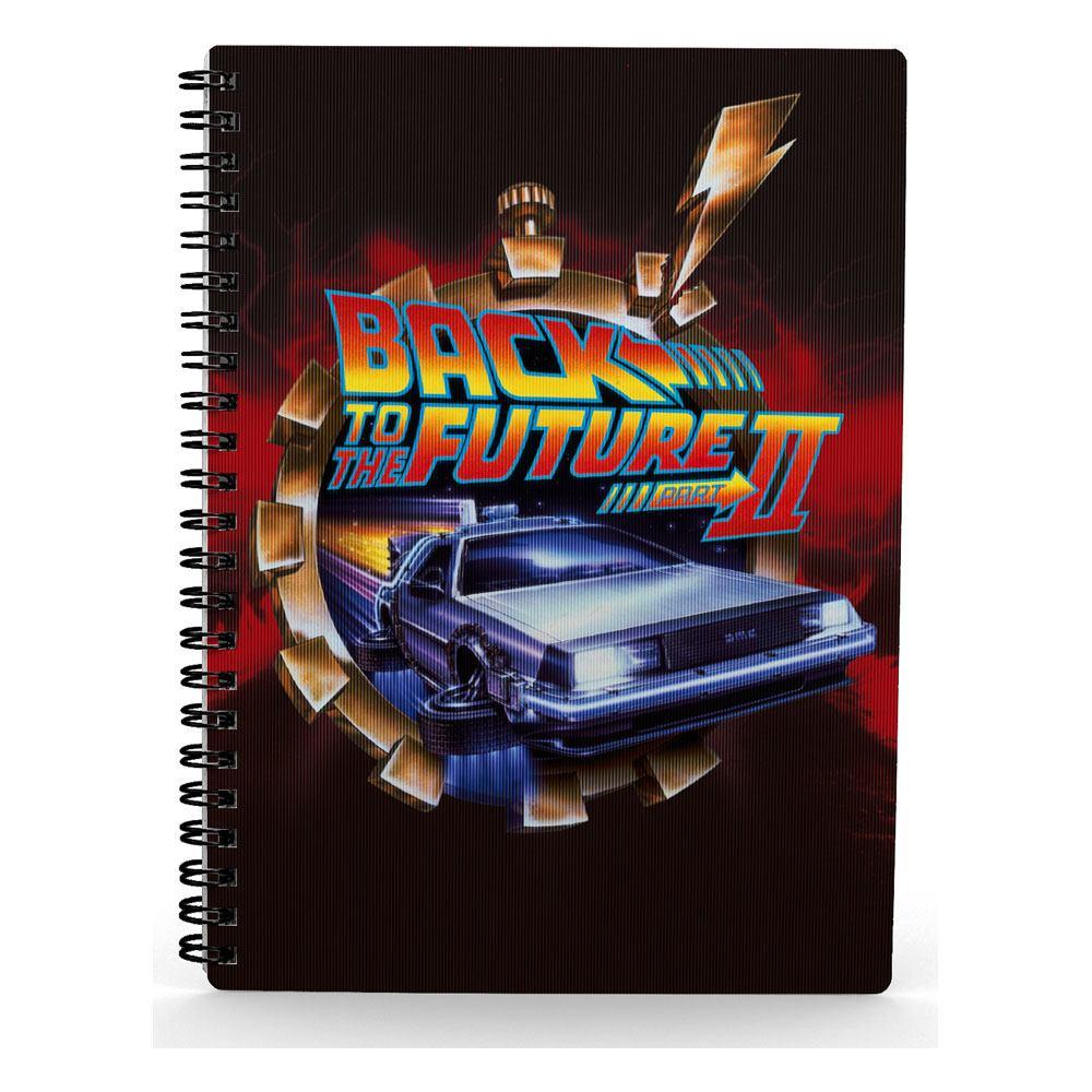 RETOUR VERS LE FUTUR 2 - Notebook Effet Lenticulaire 3D - A5