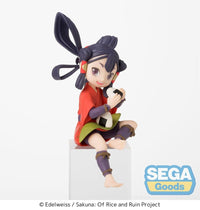 SAKUNA OF RICE AND RUIN - Sakuna - Statuette PM Perching 14cm