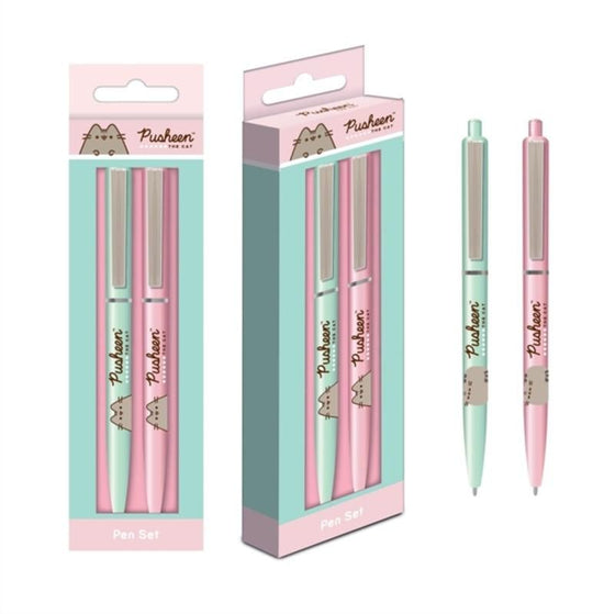 PUSHEEN - Botanical - Set de 2 Bics