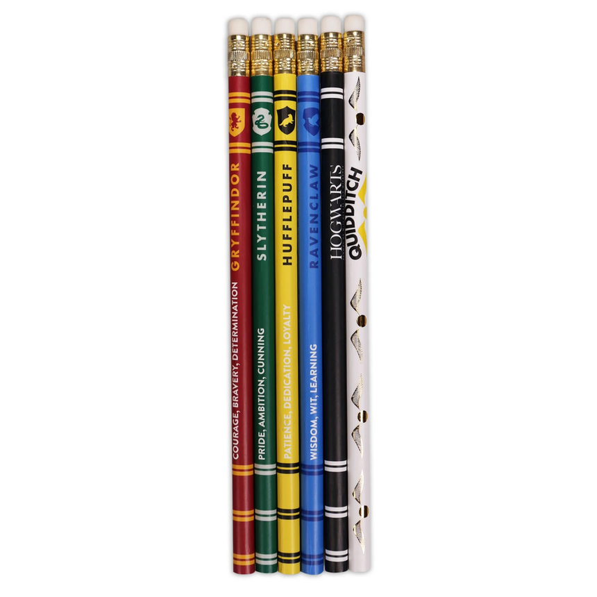 HARRY POTTER - House Pride - Set de 6 crayons