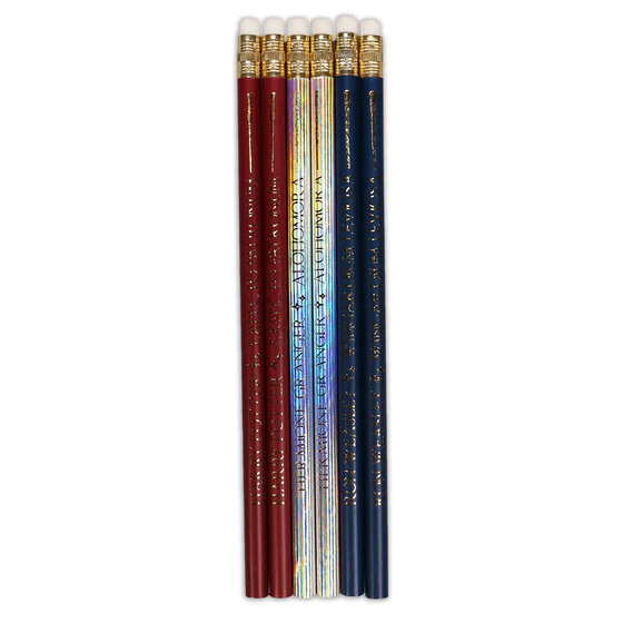 HARRY POTTER - Baguettes - Set de 6 crayons