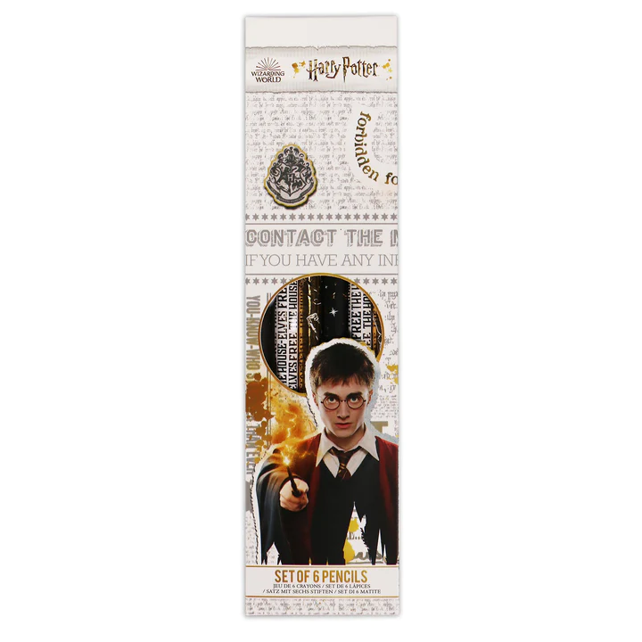 HARRY POTTER - Dobby - Set de 6 crayons