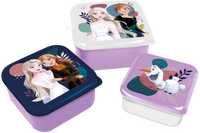 REINE DES NEIGES - Elsa & Anna - Boîtes à Snack - 3 pcs