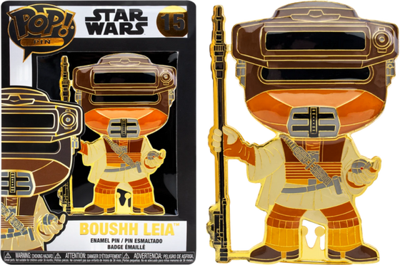 STAR WARS - Pop Large Enamel Pin N° 15 - Boushh Leia