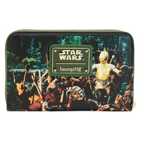 STAR WARS - Le Retour Du Jedi "Scènes" - Portefeuille LoungeFly