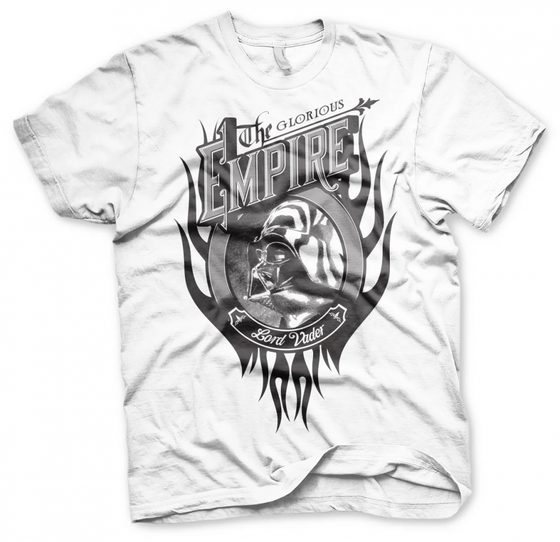 STAR WARS - T-Shirt The Glorious Empire Lord Vader - White (M)