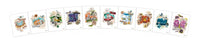 HARRY POTTER - Set de 10 lithographies '36x28'