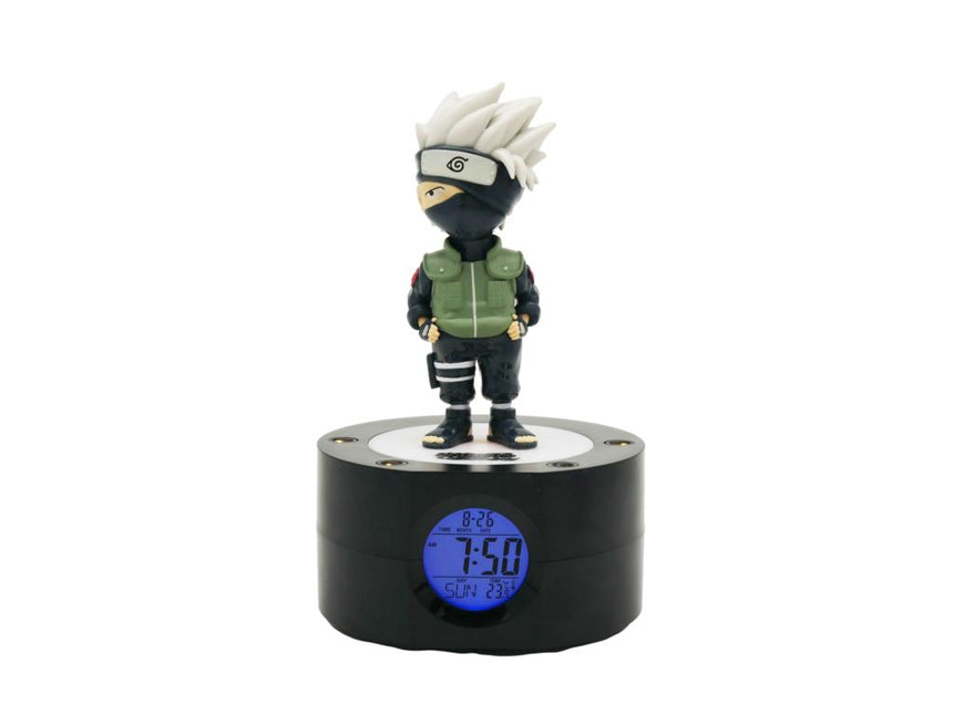 NARUTO - Kakashi - Réveil Lumineux LED - 18 cm