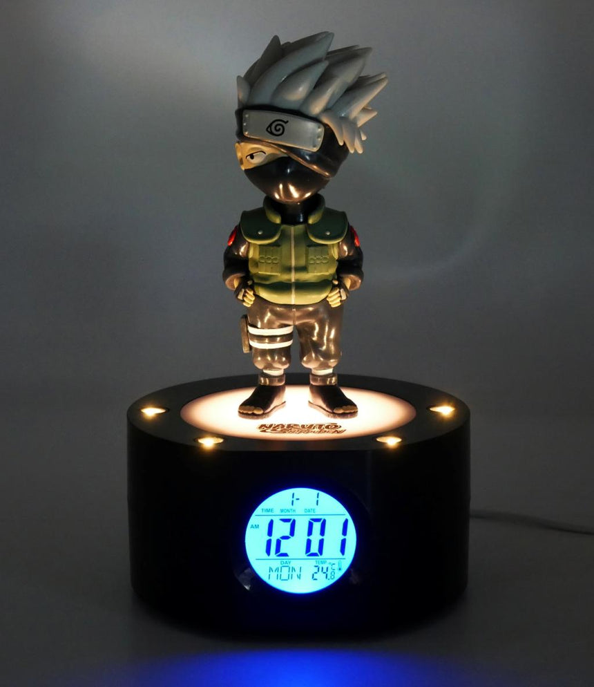 NARUTO - Kakashi - Réveil Lumineux LED - 18 cm