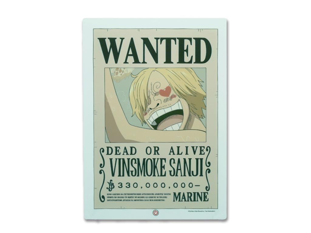 ONE PIECE - Sanji - Neon Mural Led - 30 cm