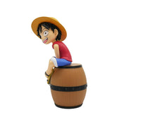 ONE PIECE - Luffy sur Tonneau - Figurine Lumineuse - 27 cm
