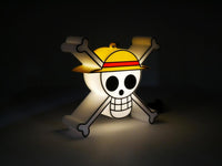 ONE PIECE - Tête de Mort - Lampe LED 9cm