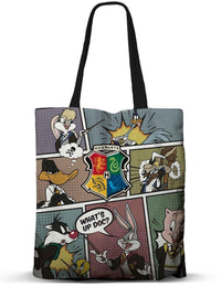 LOONEY TUNES à Poudlard - Tote Bag Premium '40x33x1cm'
