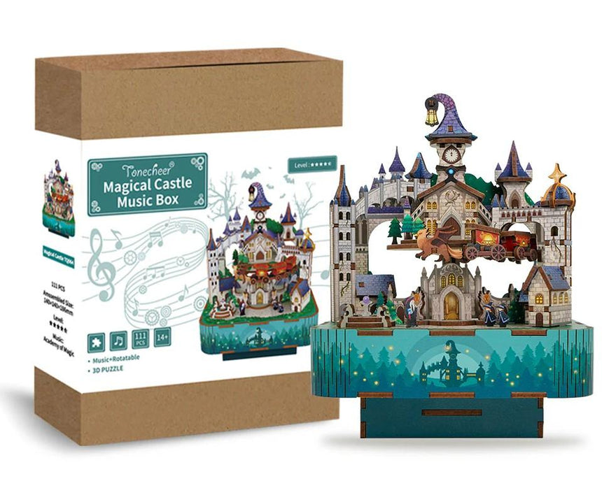 CHATEAU MAGIQUE - Boite Musicale DIY - 111pcs