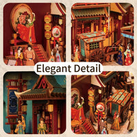 BOOK NOOK KIT - DIY-Le banquet de la Dynastue Tang -260pcs + LED Light