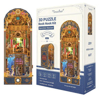 BOOK NOOK KIT - DIY- Musée de l'espace-temps - 279pcs + LED Light
