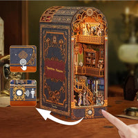 BOOK NOOK KIT - DIY- Musée de l'espace-temps - 279pcs + LED Light