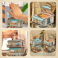CAFE CAPE - Stockage de bureau DIY - 159pcs