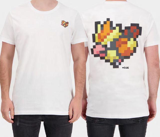 POKEMON - Pixel Roucoul - T-Shirt Homme (S)