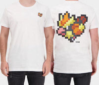 POKEMON - Pixel Roucoul - T-Shirt Homme (S)