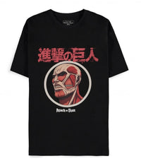 ATTACK ON TITAN - Colossus Titan - T-Shirt Homme (2XL)