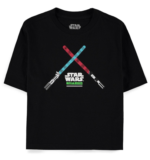 STAR WARS - Darth Maul - T-Shirt Cropped Femme (2XL)