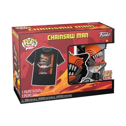 CHAINSAW MAN - POP N° 1804 - Chainsaw Man + T-shirt (S)