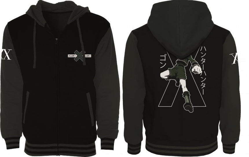 HUNTER X HUNTER - Gon Freecss - Jacket Varsity Homme (XL)