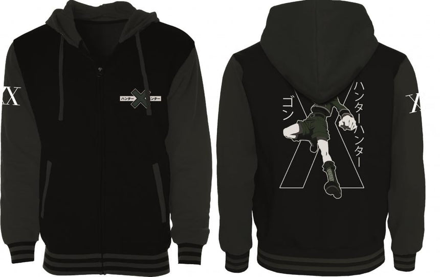 HUNTER X HUNTER - Gon Freecss - Jacket Varsity Homme (M)