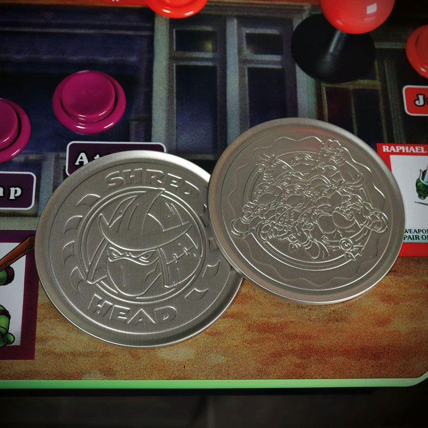 TMNT - Set de 4 dessous de verres en métal